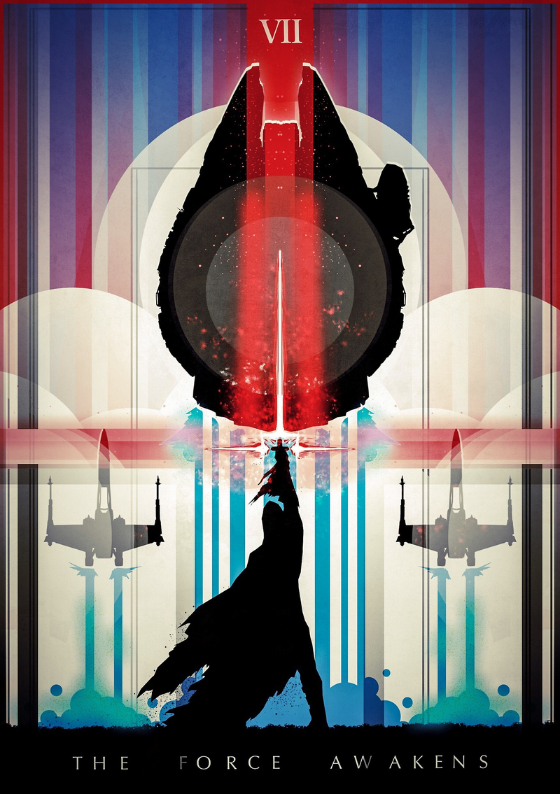 Illustration for article titled Already, there is amazing The Force Awakens Fan Art